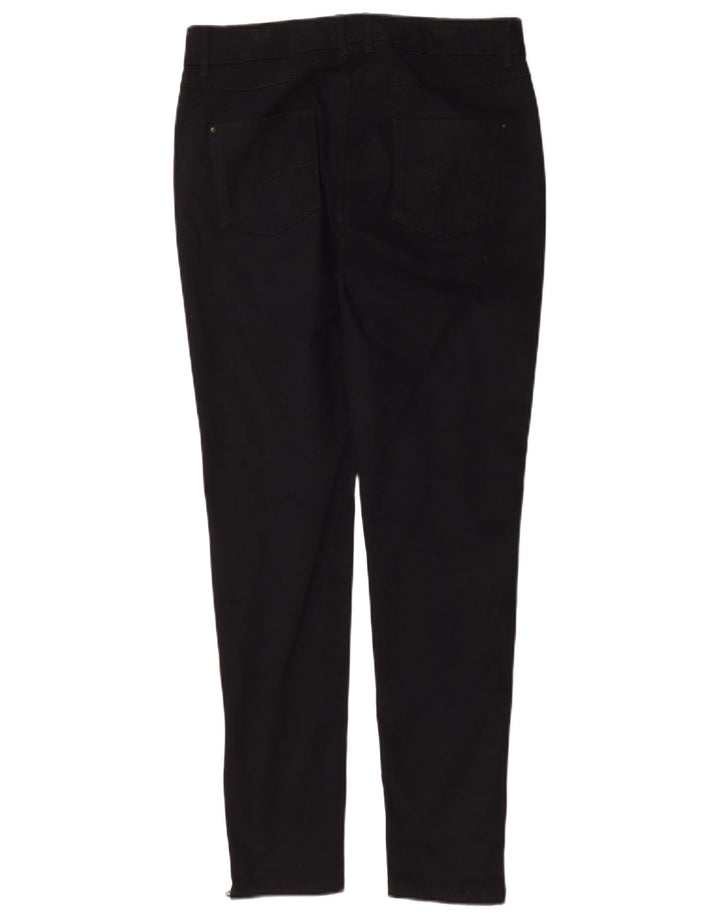 Calça cargo slim feminina Marks & Spencer Reino Unido 12 médio W30 L29 azul marinho