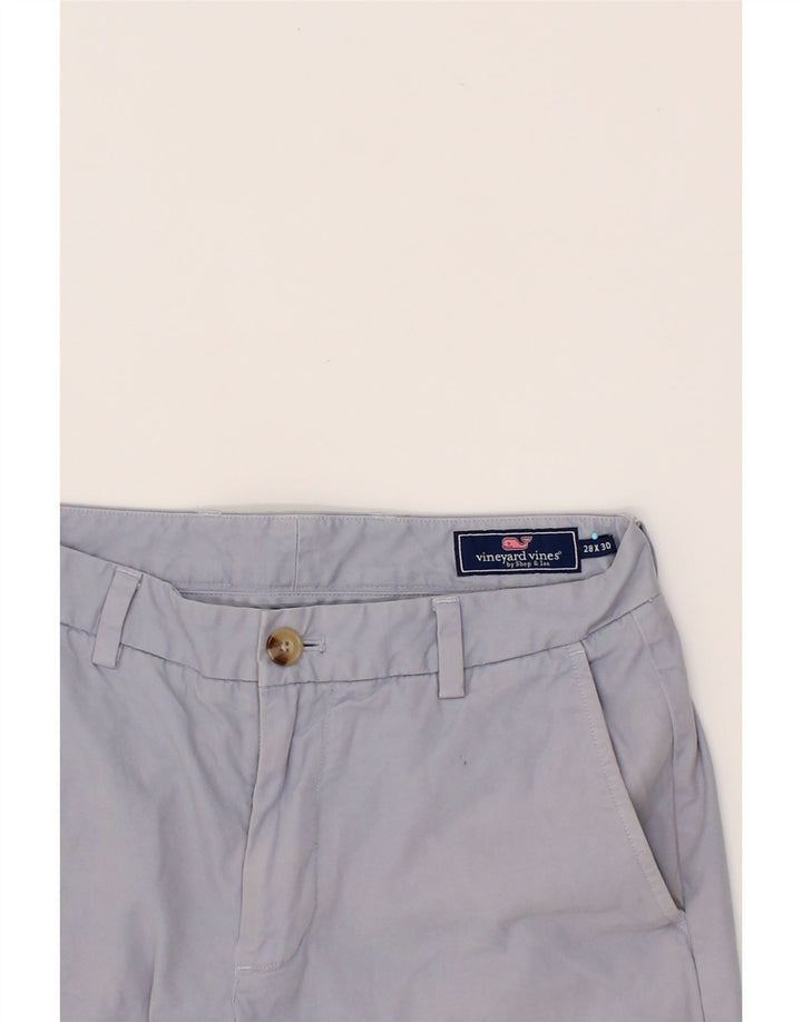 VINEYARD VINES Mens Straight Chino Trousers W28 L26  Blue Cotton Vintage Vineyard Vines and Second-Hand Vineyard Vines from Messina Hembry 