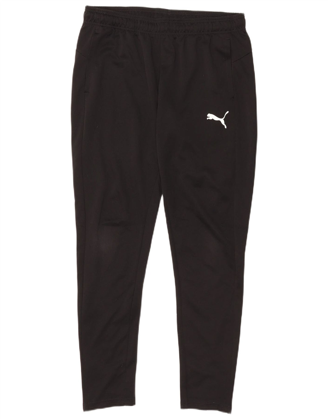 Calça de treino masculina Puma grande poliéster preto