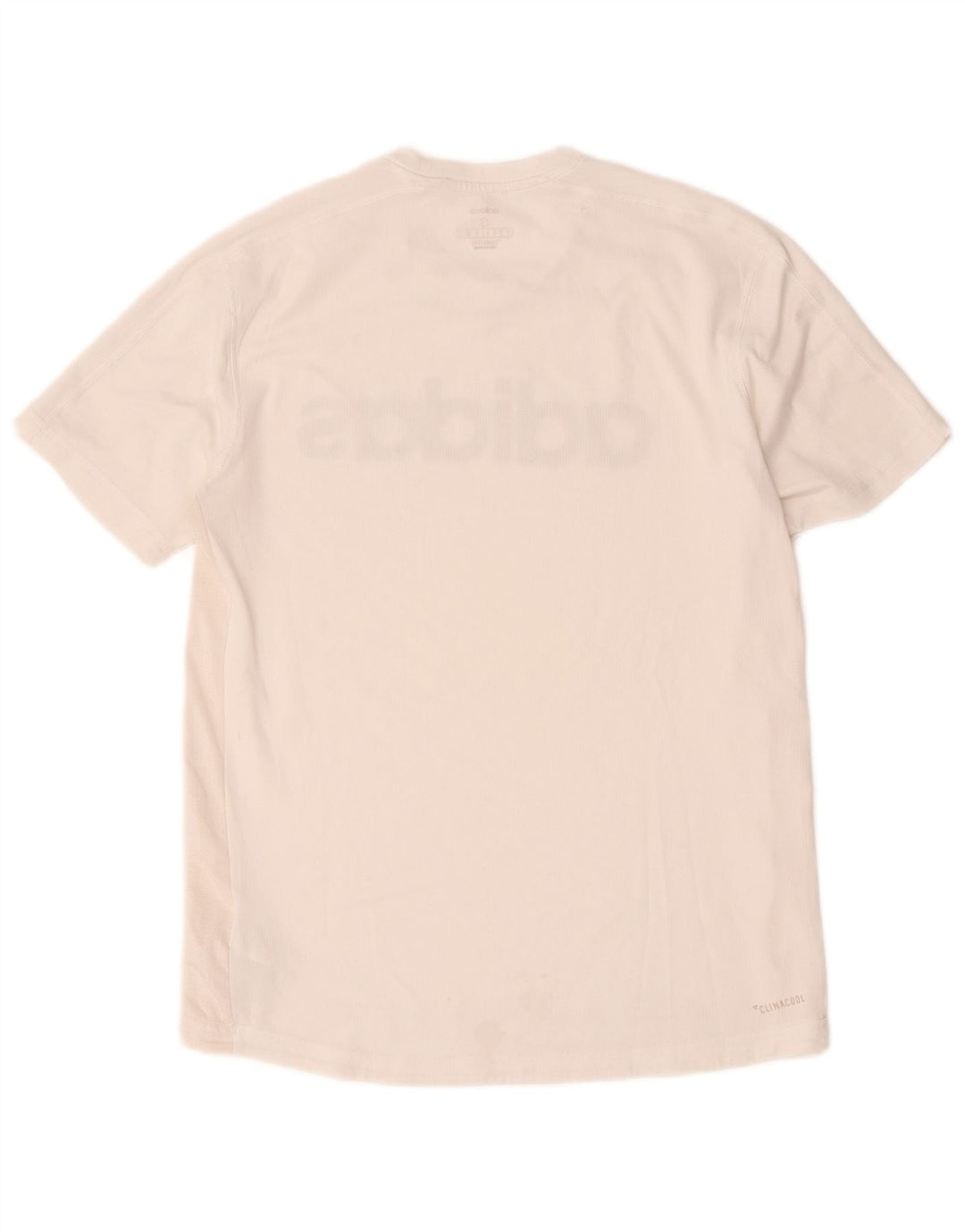 Camiseta Adidas Masculina Climacool Graphic Top Pequeno Poliéster Branco