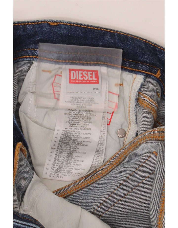 Jeans feminino Diesel W26 L32 azul algodão