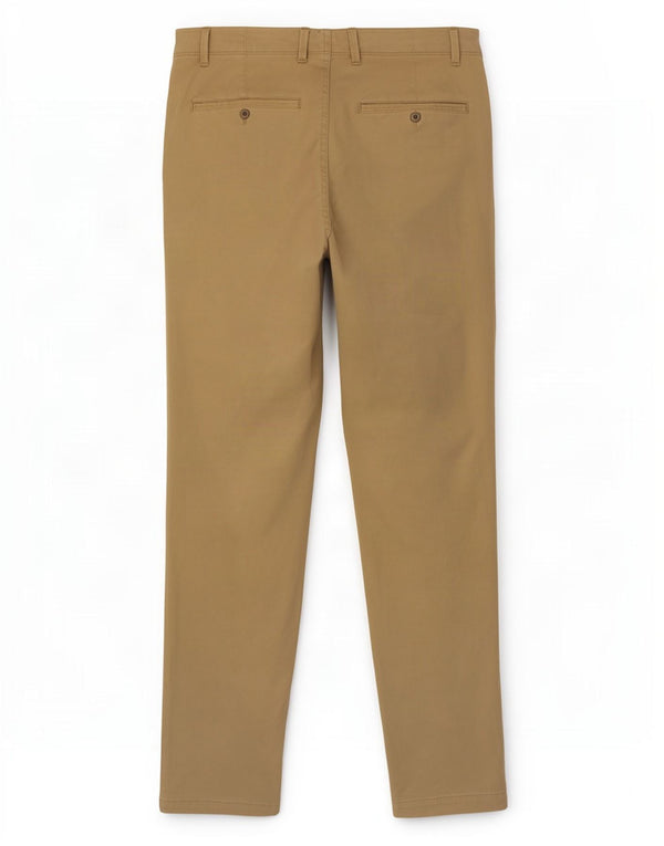 Calças Chino Skinny Masculinas Gap W34 L32 Algodão Bege