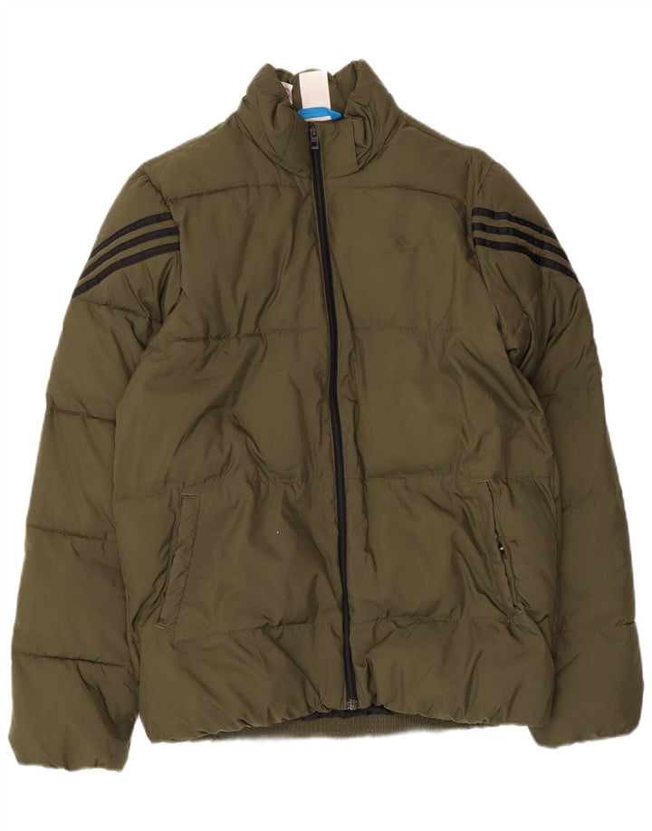 Jaqueta Adidas Menino Acolchoada 13-14 Anos Cáqui Poliéster