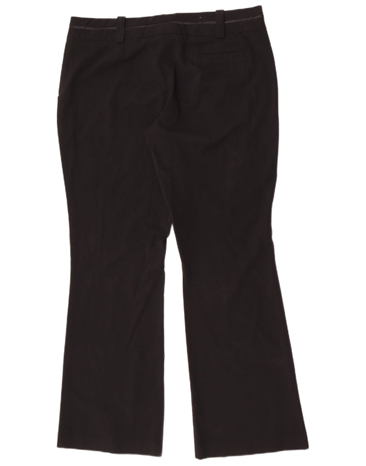 Calça feminina Bootcut Mossimo US 14 XL W36 L32 Poliéster preto