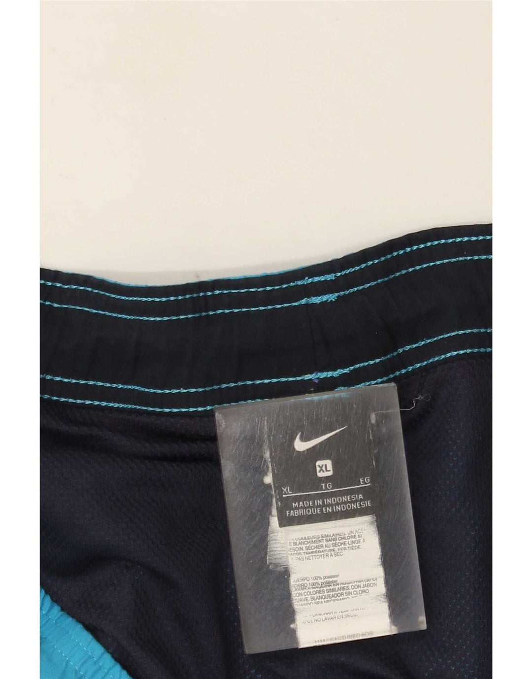 Shorts de natação masculino Nike XL azul poliéster