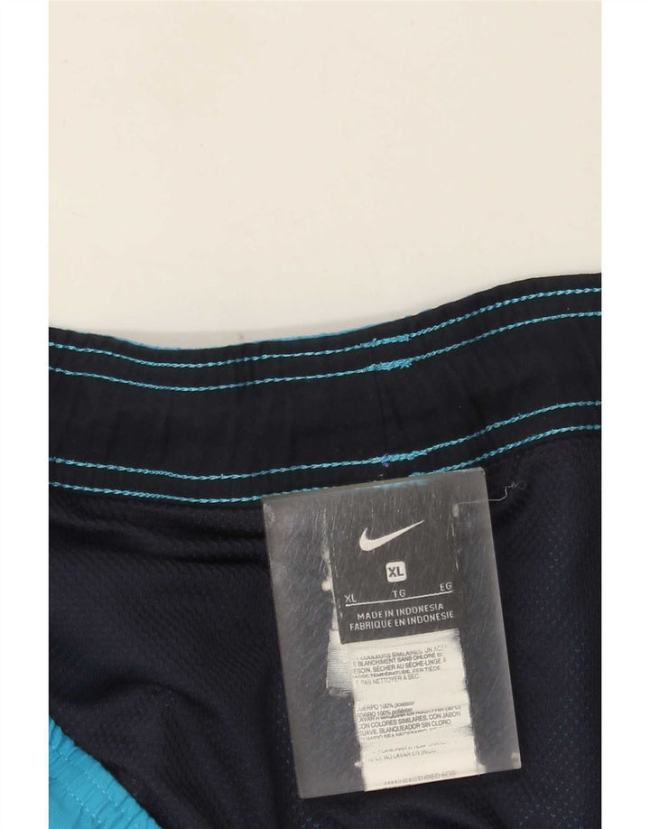 Shorts de natação masculino Nike XL azul poliéster