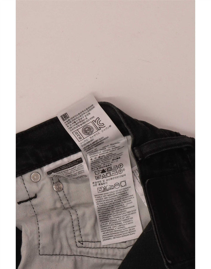 Levi's Mens Jeans Slim W36 L32 Algodão Preto