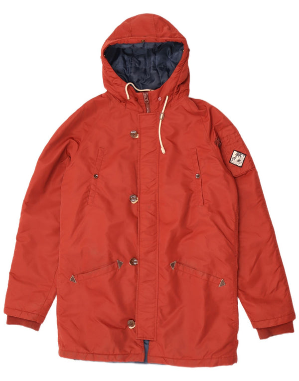 Jaqueta Vans Masculina Hooded Parka UK 38 Médio Marrom