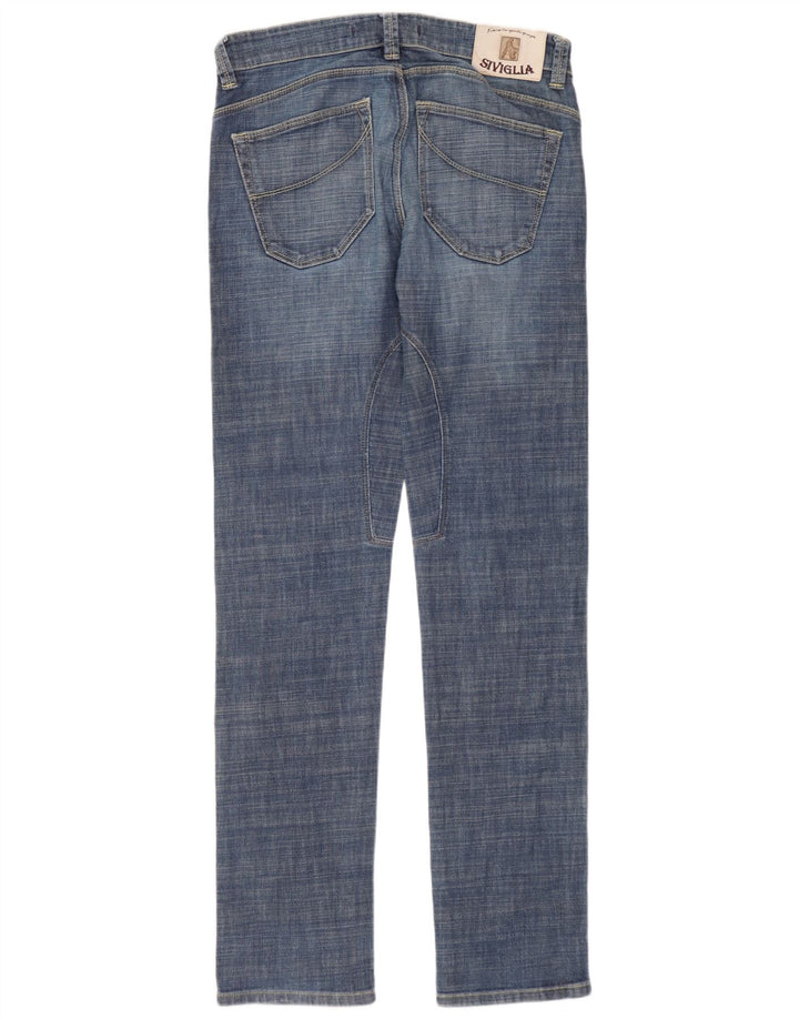 SIVIGLIA Jeans Slim Feminino W30 L32 Azul Algodão