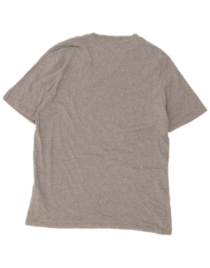 Camiseta masculina Hugo Boss Top XL algodão cinza