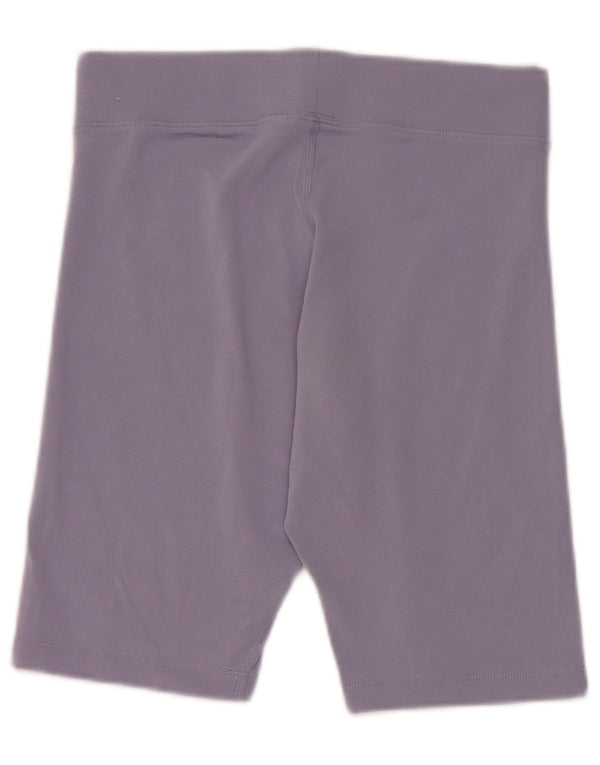 Shorts esportivos femininos Nike UK 8 pequenos roxos