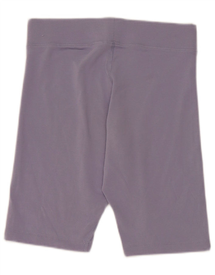 Shorts esportivos femininos Nike UK 8 pequenos roxos