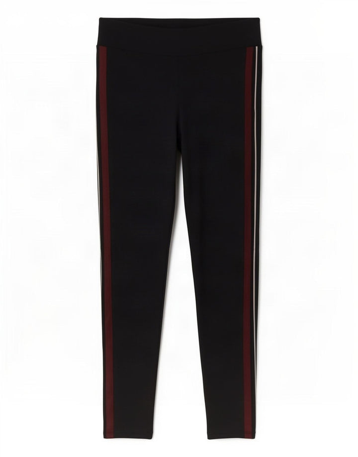 Leggings femininas Marks & Spencer Reino Unido 10 pequenas viscose azul marinho