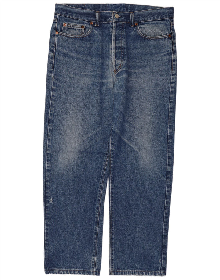Calça jeans reta masculina AMERICANINO W34 L28 azul