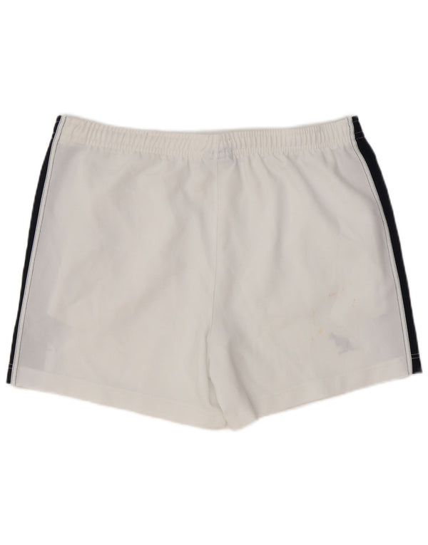 AUSTRALIAN L'ALPINA Mens Sport Shorts IT 52 XL White Colourblock Polyester