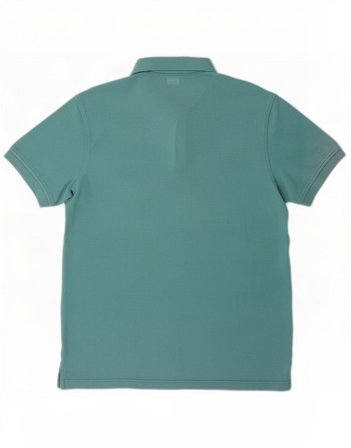 Camisa polo masculina padrão Levi's grande algodão azul