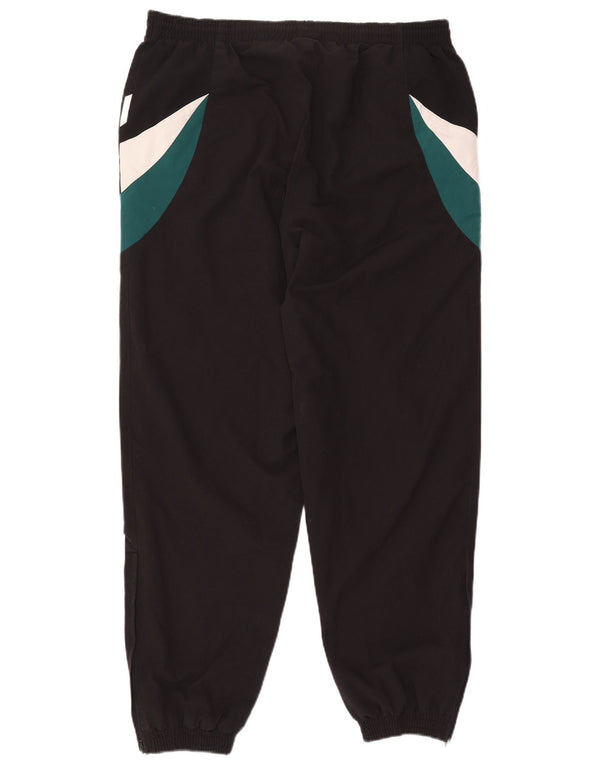 Adidas Mens Graphic Calças de treino Joggers UK 42/44 Grande Preto