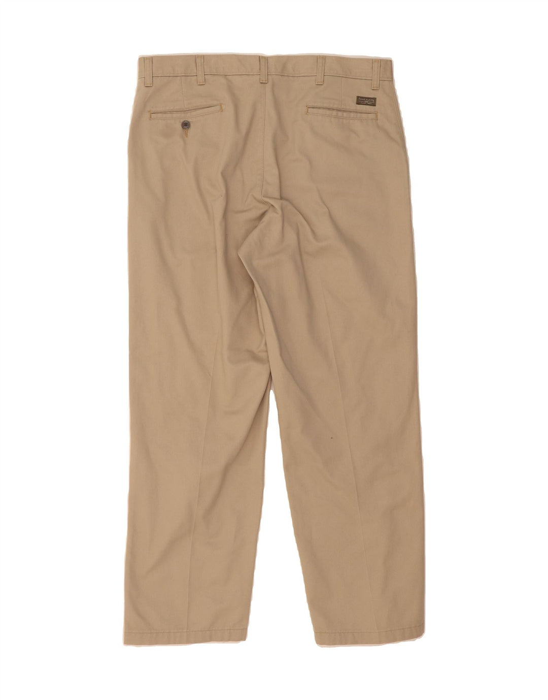LEE Mens Straight Chino Trousers W38 L30 Beige Cotton Vintage Lee and Second-Hand Lee from Messina Hembry 