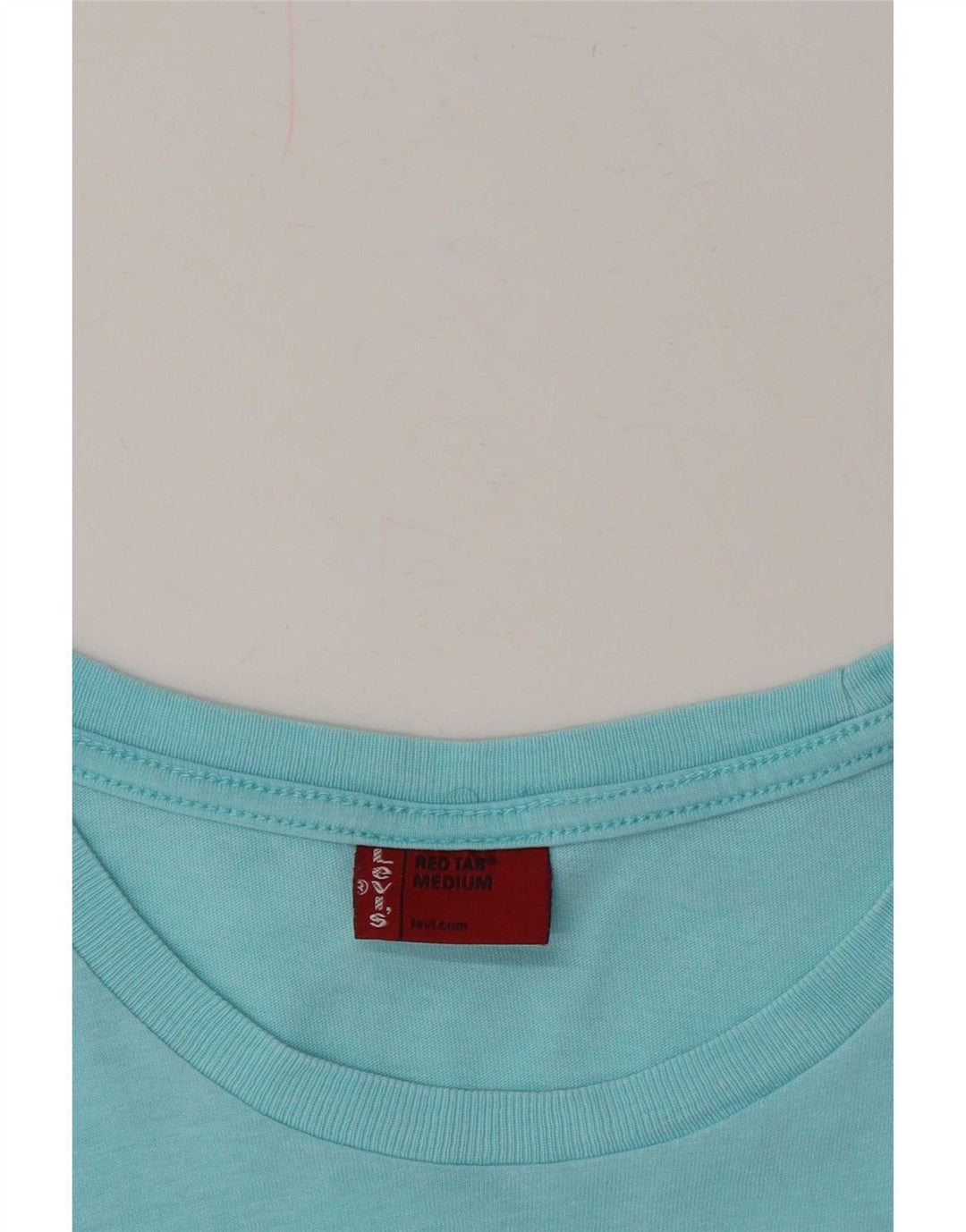 Camiseta feminina gráfica Levi's UK 12 azul médio