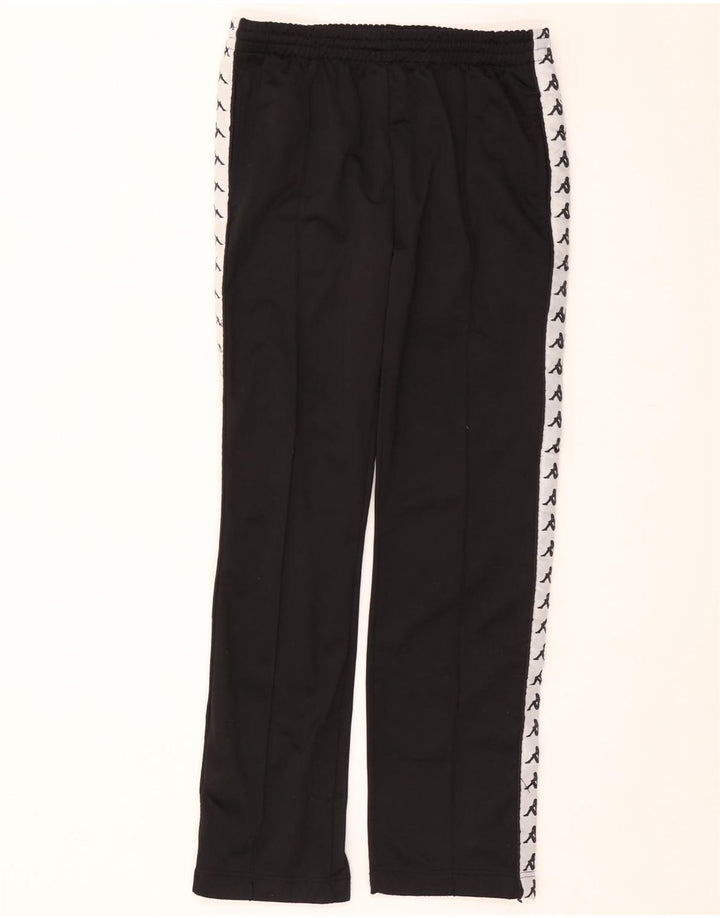 Calça de treino masculina Kappa Graphic preto médio poliéster