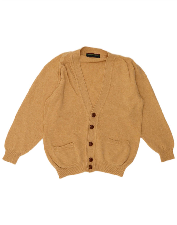 Suéter cardigã feminino BRUNELLA GORI Reino Unido 14 grande bege