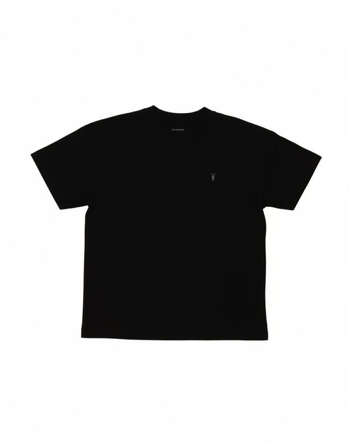 Camiseta masculina ALL SAINTS Top XS algodão preto