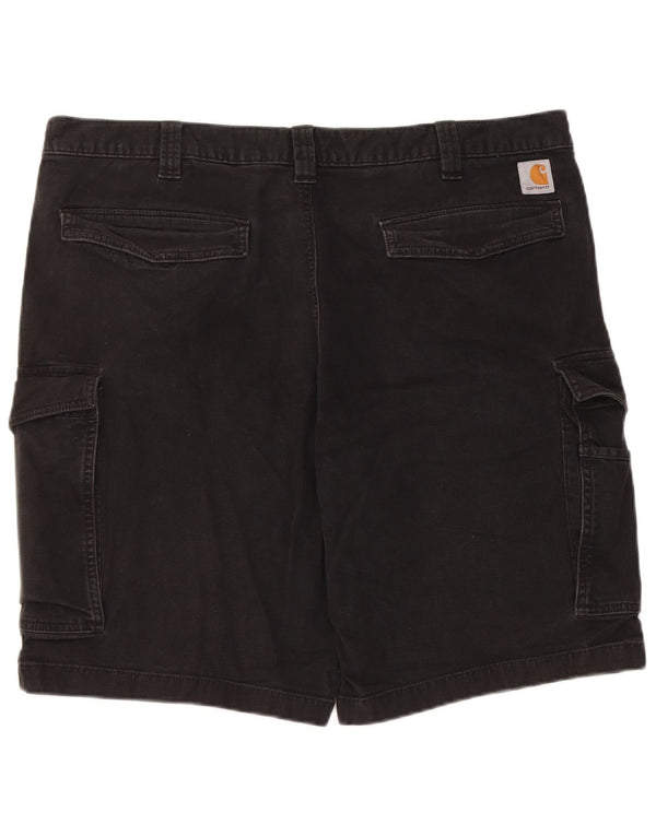 Shorts Carhartt Masculino Relaxed Fit Cargo W40 XL Algodão Preto
