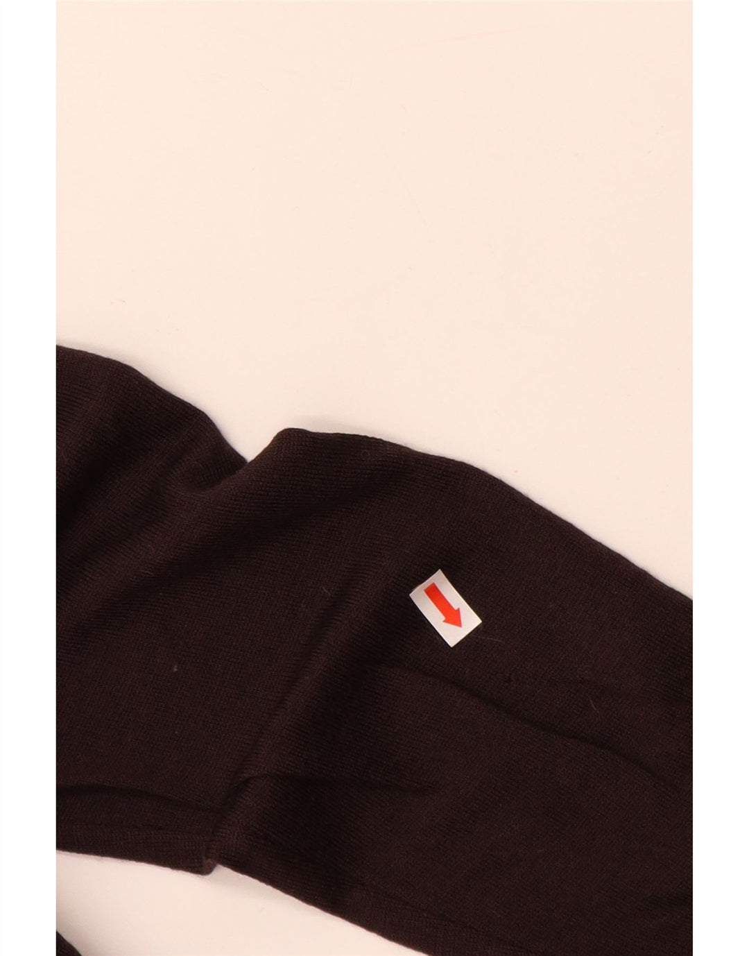 Suéter feminino HOBBS com gola canoa Reino Unido 12 lã nova marrom médio