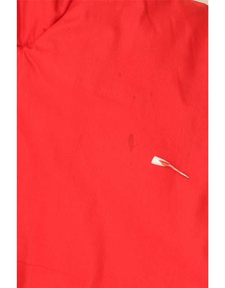 Jaqueta corta-vento masculina Ferrari UK 42 XL poliéster vermelho