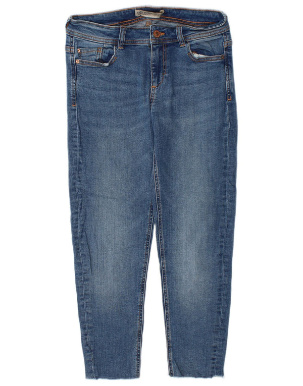 Zara Jeans Slim Feminino EU 34 2XS W24 L23 Azul