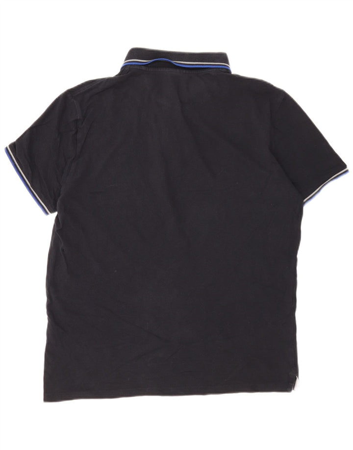 Camisa polo masculina Champion médio algodão azul marinho
