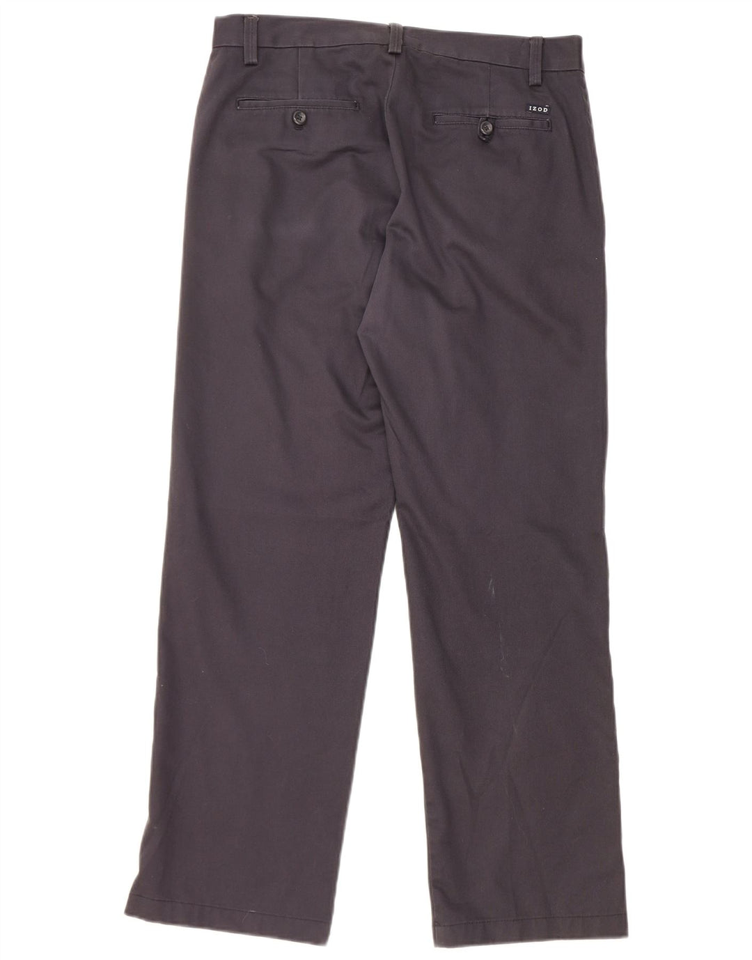 Calça Chino Masculina Slim Fit IZOD W30 L30 Algodão Azul Marinho