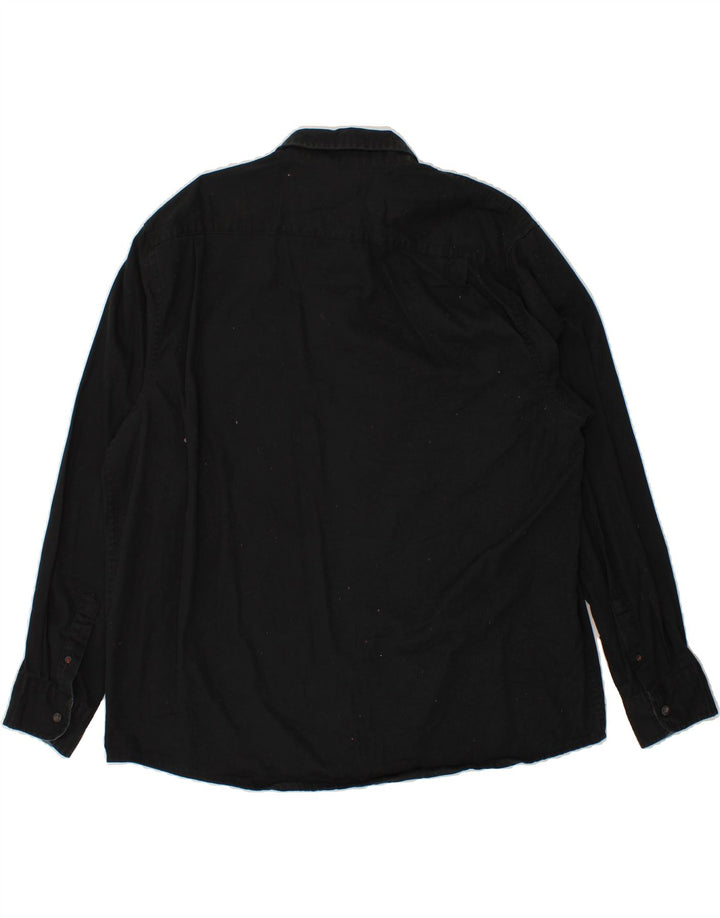 Camisa masculina WRANGLER 2XL algodão preto