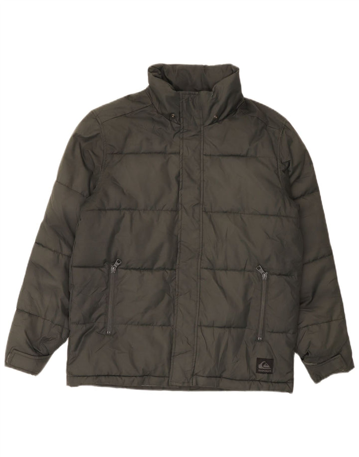 Casaco Quiksilver Meninos Acolchoado 13-14 Anos Cinzento Poliéster