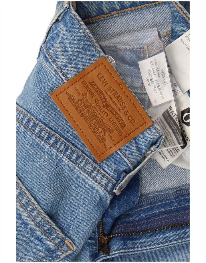 Calça jeans feminina Levi's Tapered W25 L27 azul algodão
