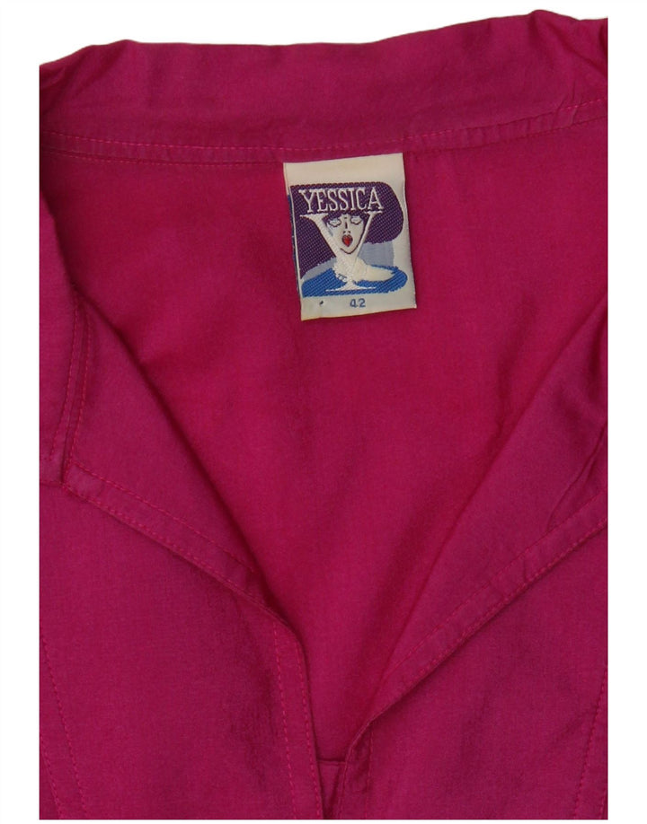 Blusa feminina YESSICA EU 42 grande seda rosa