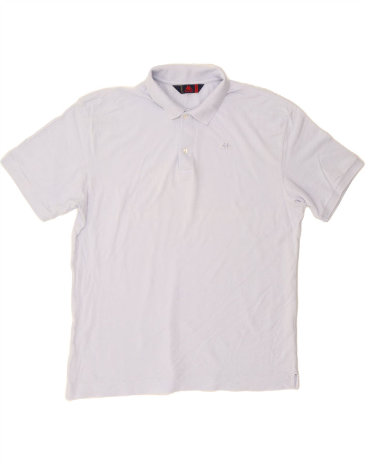 KAPPA Mens Polo Shirt 2XL Blue Vintage Kappa and Second-Hand Kappa from Messina Hembry 