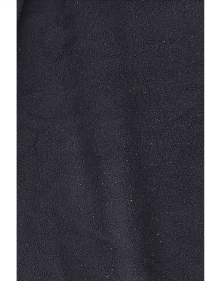 Mountain Warehouse Mens Zip Neck Fleece Jumper Grande Poliéster Azul Marinho