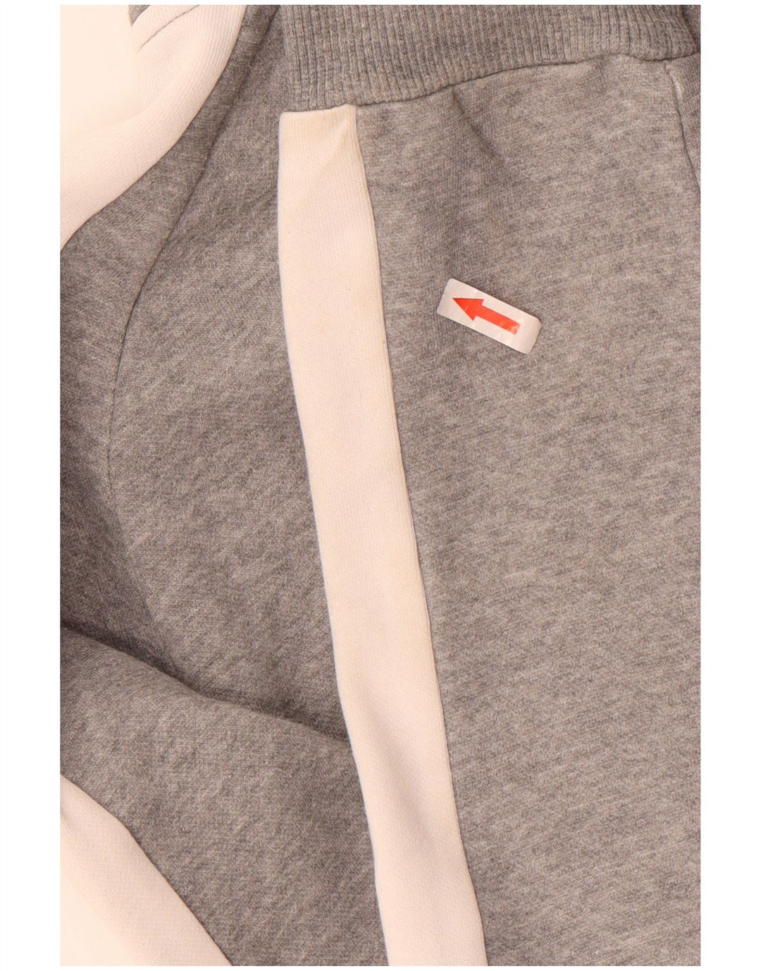 Puma Mens Tracksuit Top Jacket Pequeno Cinza Colorblock Algodão