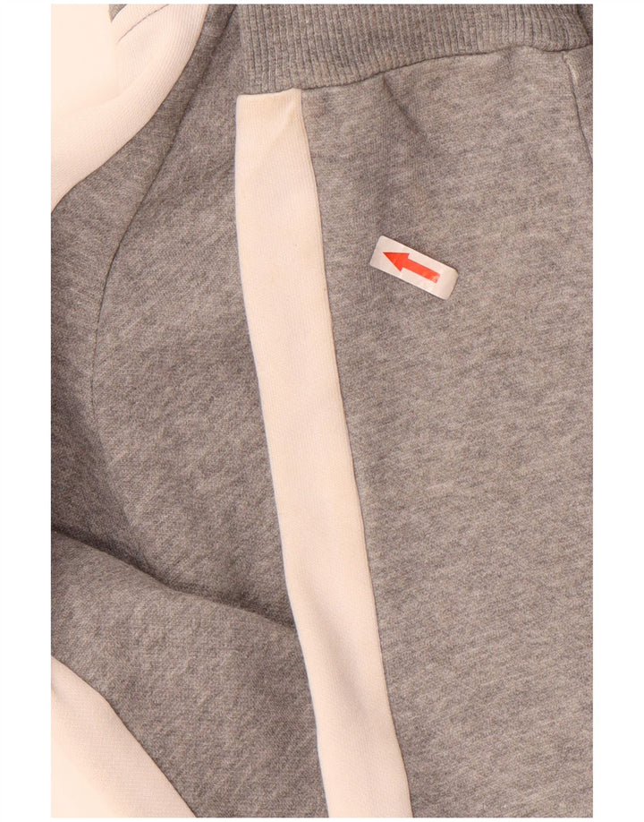 Puma Mens Tracksuit Top Jacket Pequeno Cinza Colorblock Algodão