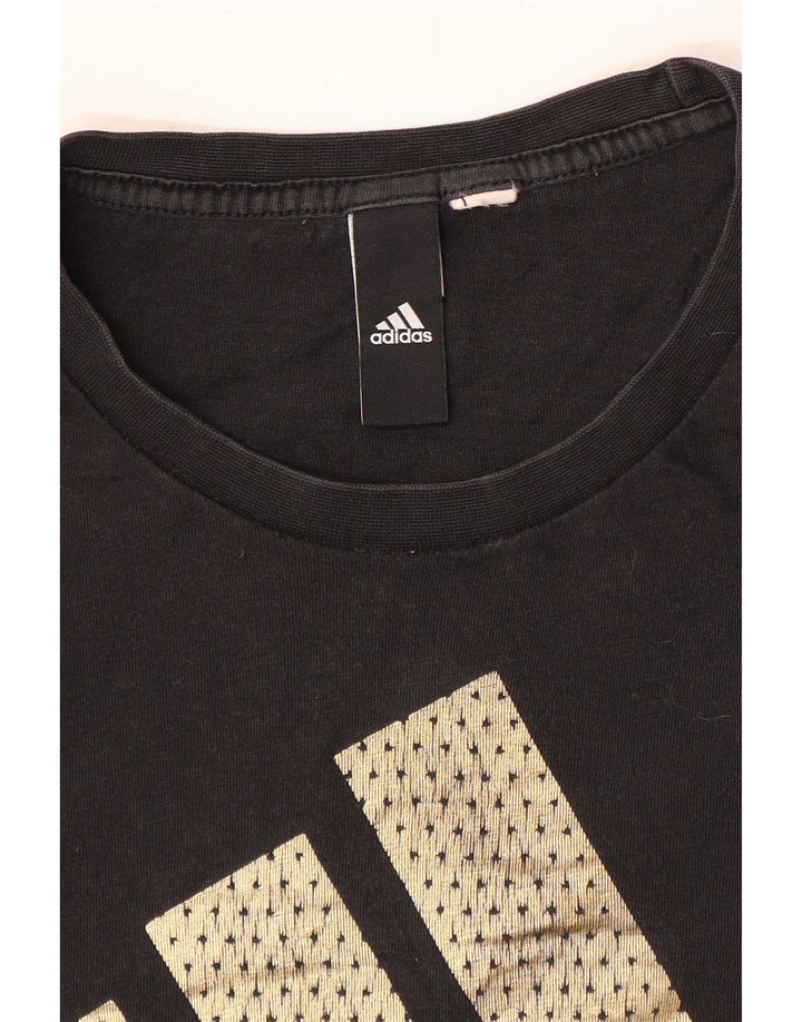 Camiseta Adidas Masculina Graphic Top Médio Preto