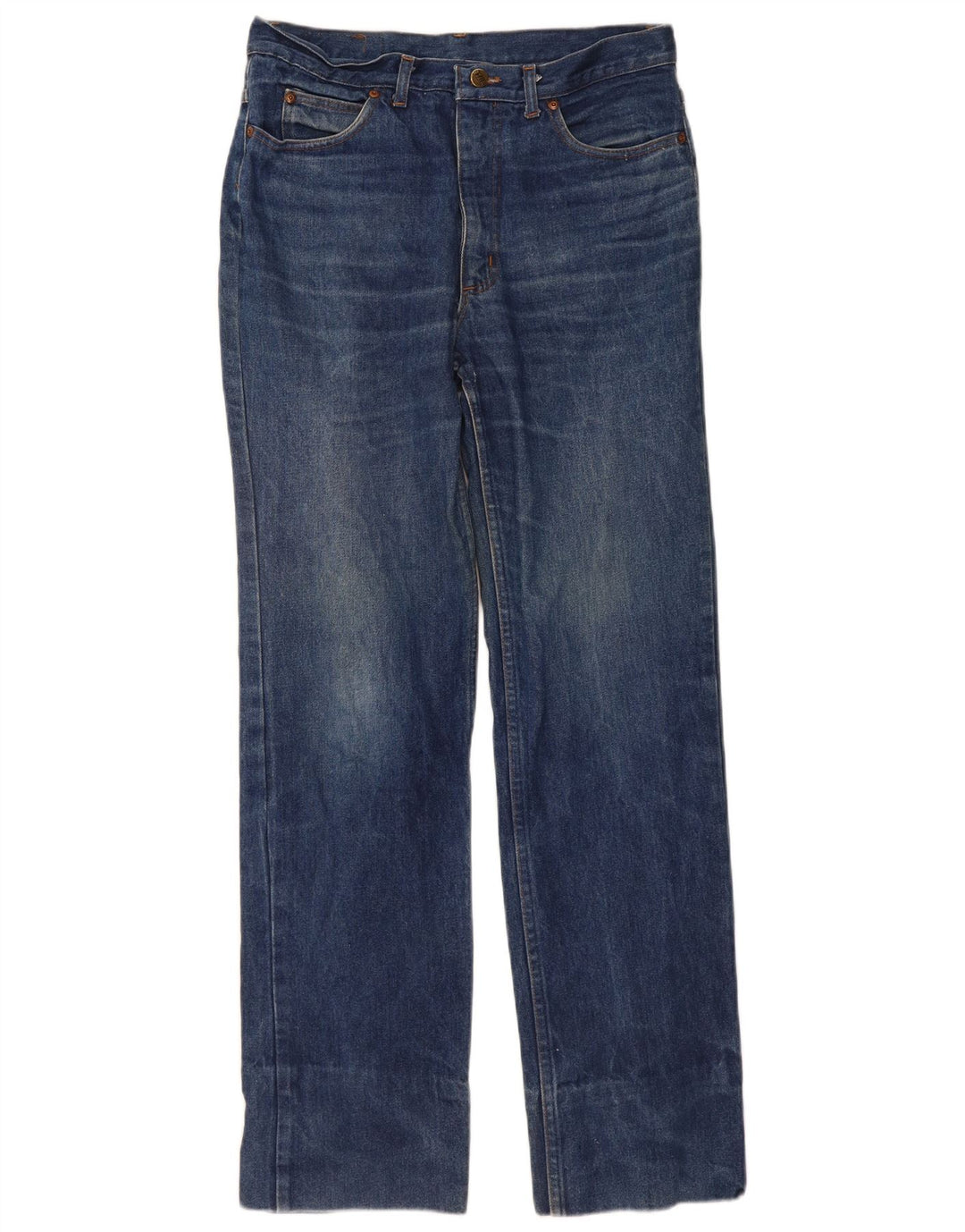 RIFLE Jeans retos femininos W34 L31 algodão azul