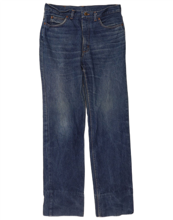 RIFLE Jeans retos femininos W34 L31 algodão azul