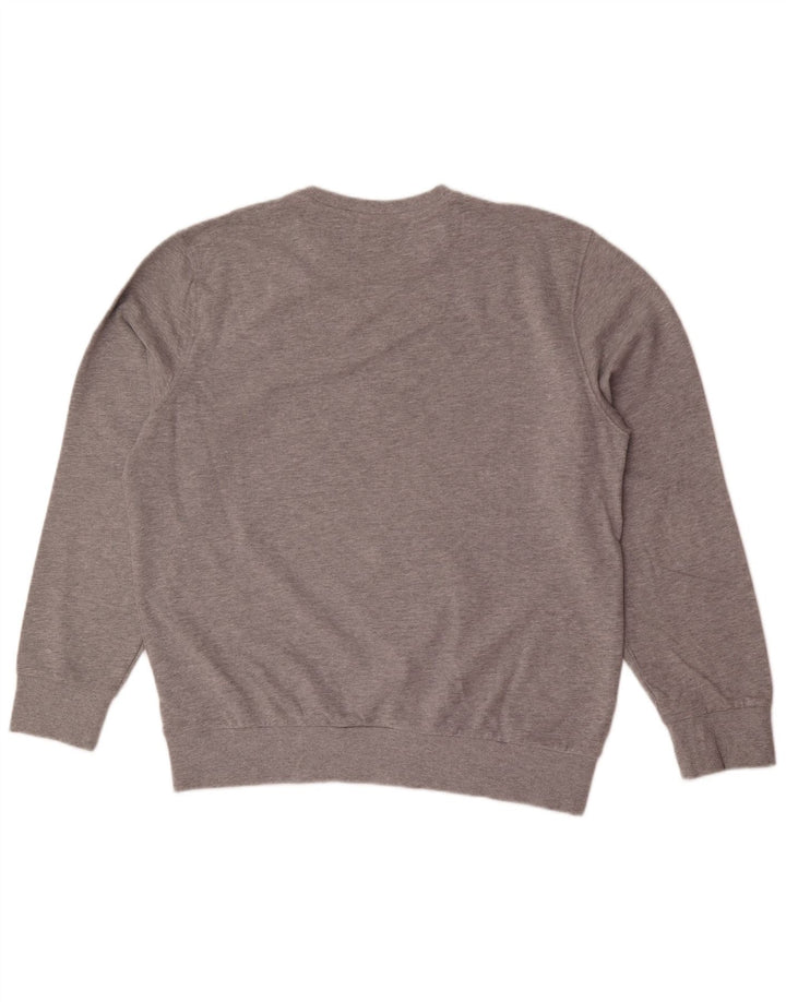 Moletom masculino North Sails grande algodão cinza