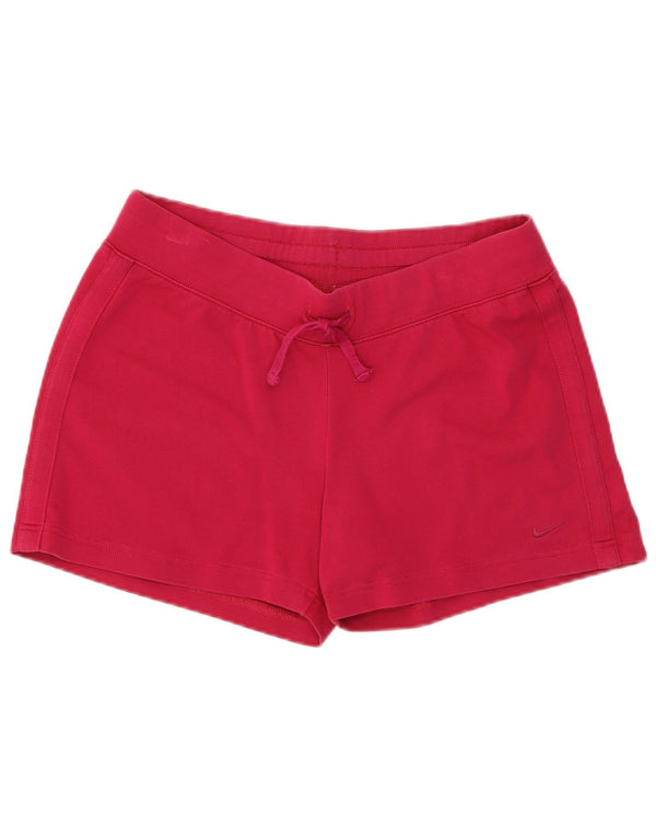 Shorts esportivos femininos Nike UK 14 médio rosa algodão