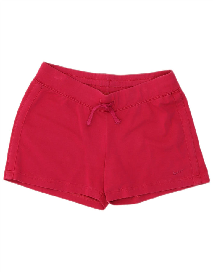Shorts esportivos femininos Nike UK 14 médio rosa algodão