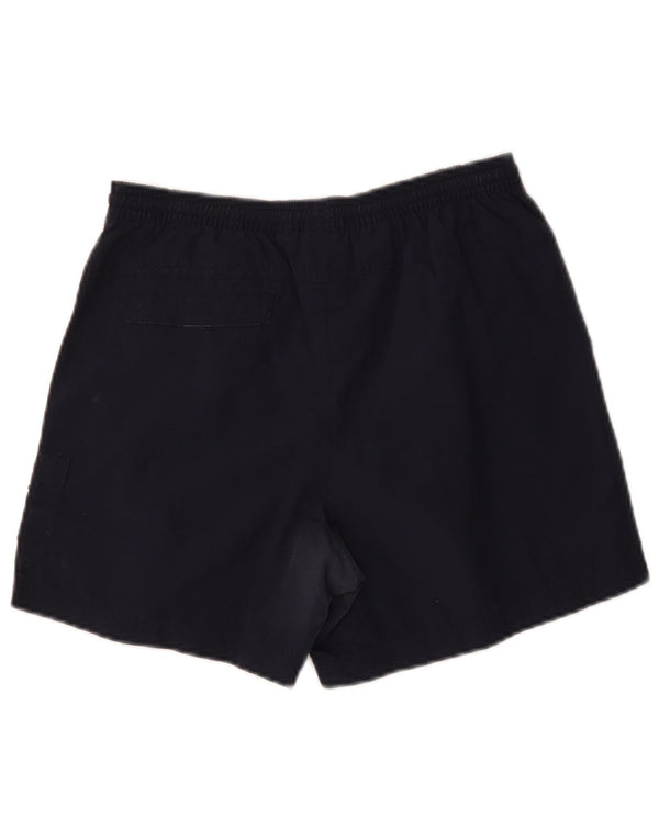 Adidas Mens Graphic Regular Sport Shorts Pequeno Azul Marinho Poliéster Esportes
