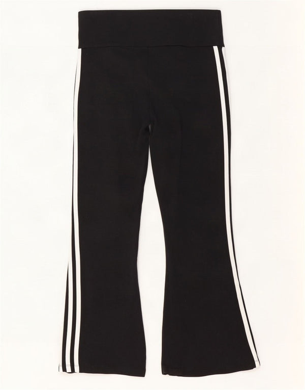 Calça Adidas Feminina Flare UK 12/14 Médio Algodão Preto