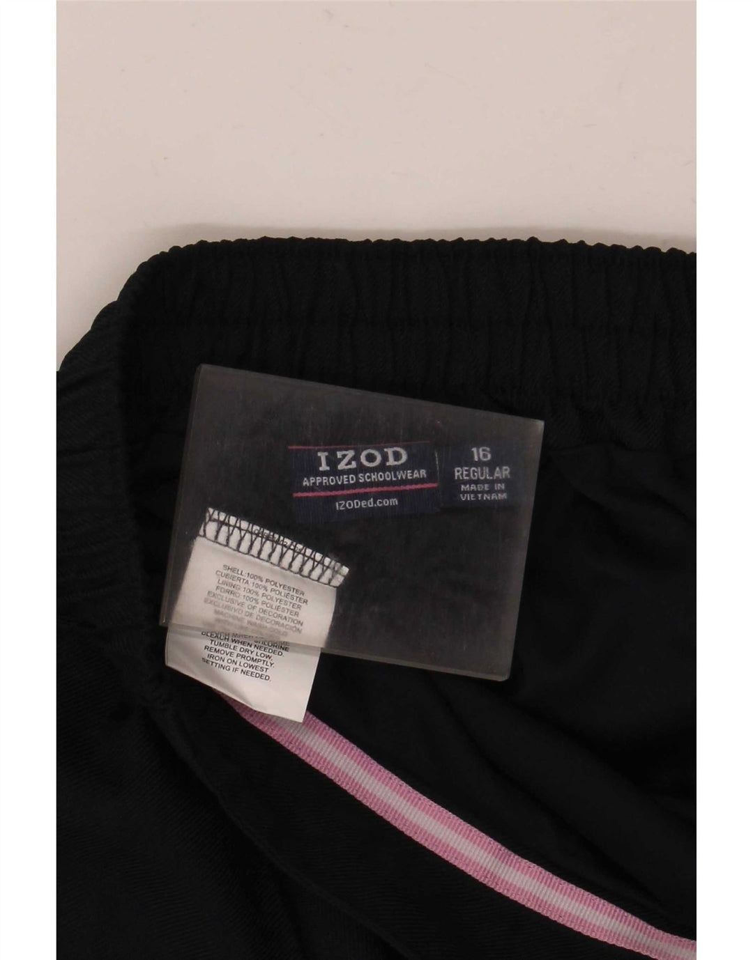 Izod Menina Skort 15-16 Anos Poliéster Azul Marinho