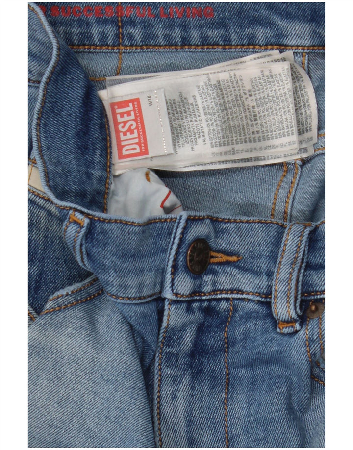 Diesel Mens Jeans Skinny W30 L32 Azul Algodão